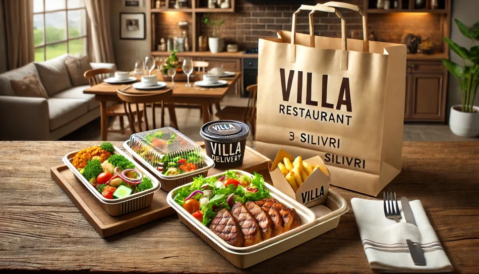 Silivri’de Paket Servis ile Restoran Lezzeti Evinize Geliyor!2025 Villa Restaurant Online Sipariş