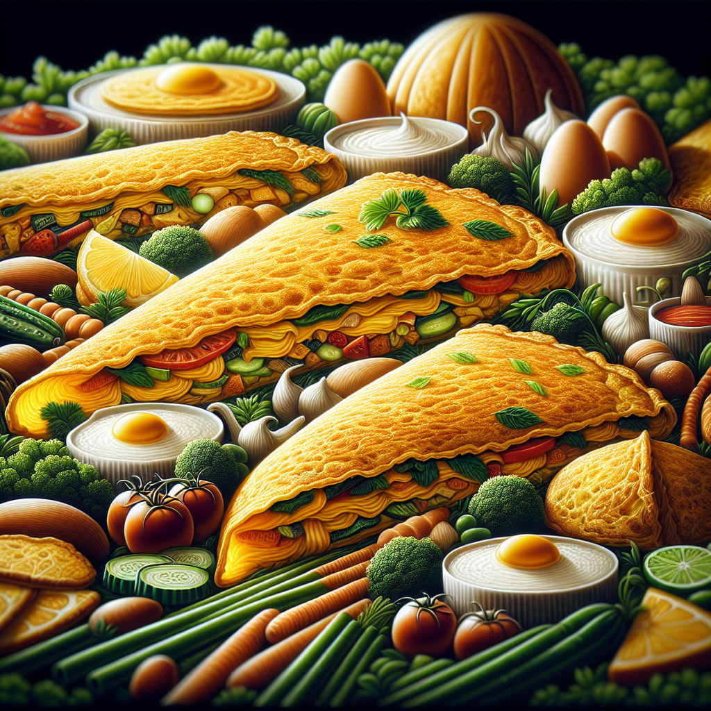 Farklı omlet çeşitleri Villa Restaurant Silivri