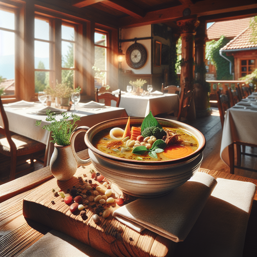 Villa Restaurant Silivri, taze malzemelerle hazırlanan Günün Çorbası